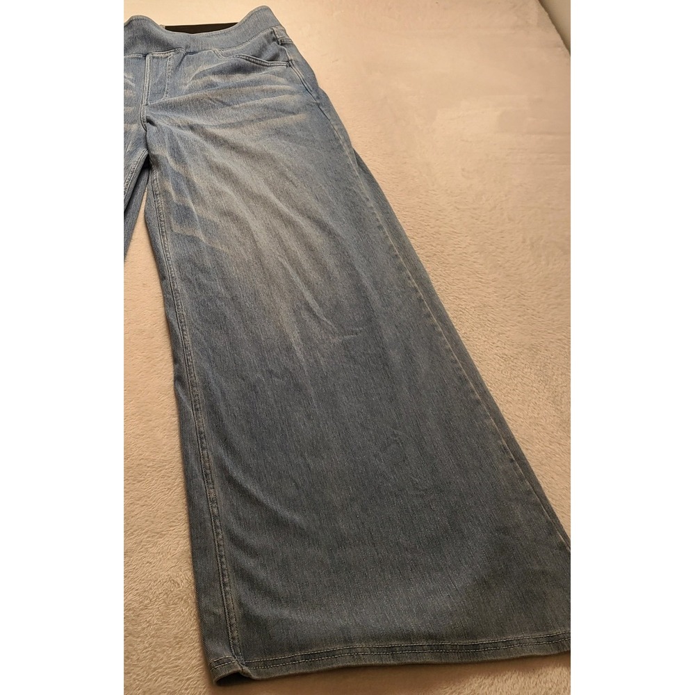 Halara High Waisted Light Wash Denim Jeggings XL Regular Blue Pull On Stretch - Picture 3 of 12